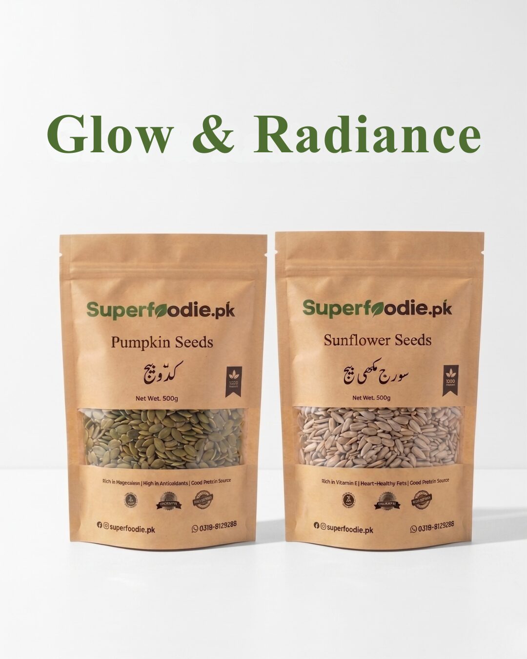 Pumpkin & Sunflower Seeds Combo - Image 1